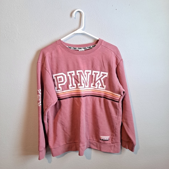 PINK Victoria's Secret Tops - Victoria's Secret PINK Women's Sweatshirt Medium